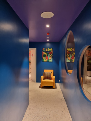 The Fig Lobby Hotel showing Ceiling Speaker